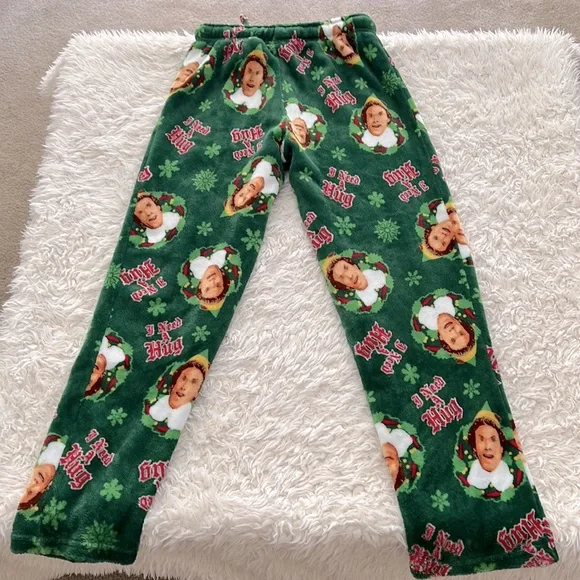 Elf Christmas Pajama Pants - Picture 5 of 11